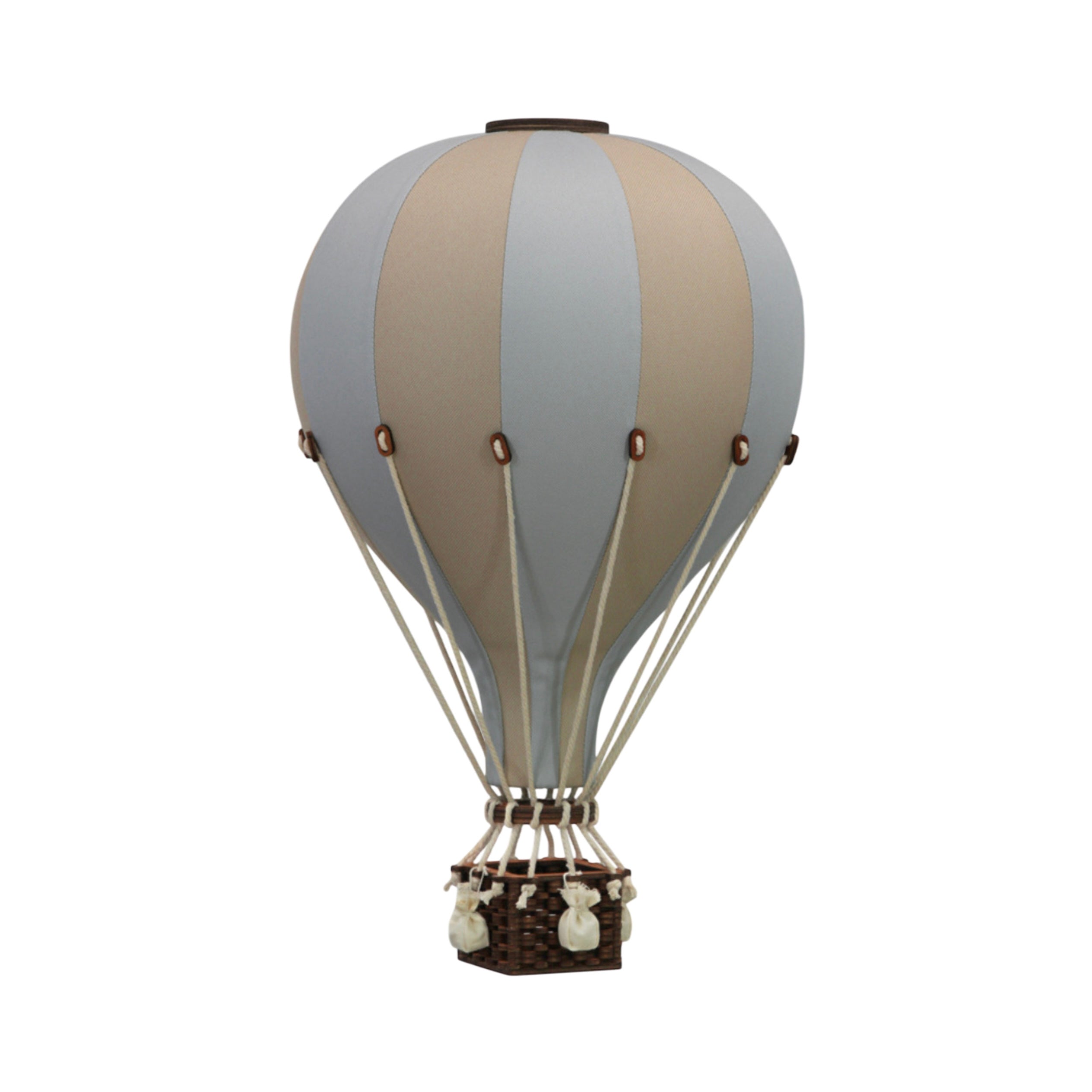 Large - SB740 Blue & Beige Decorative Hot Air Balloon