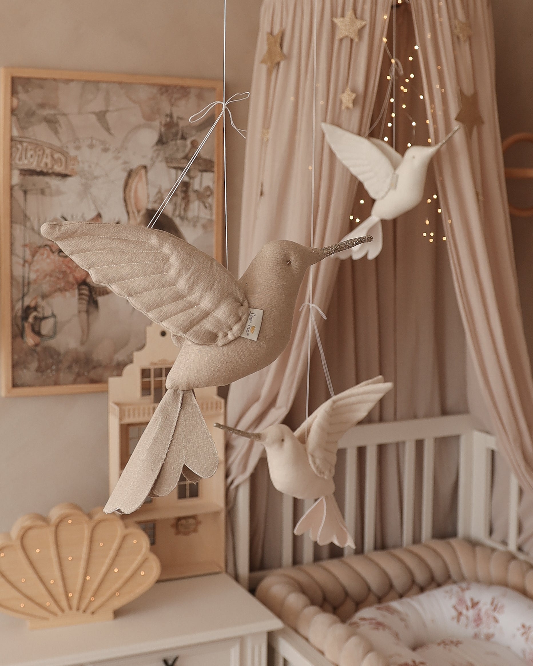 Hummingbird - Beige