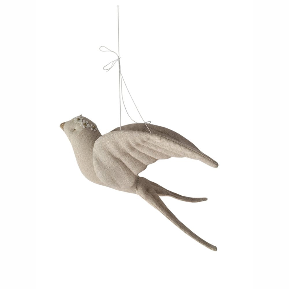 PRE-ORDER | Linen Swallow Hanging Decor | Nursery & Kids Room
