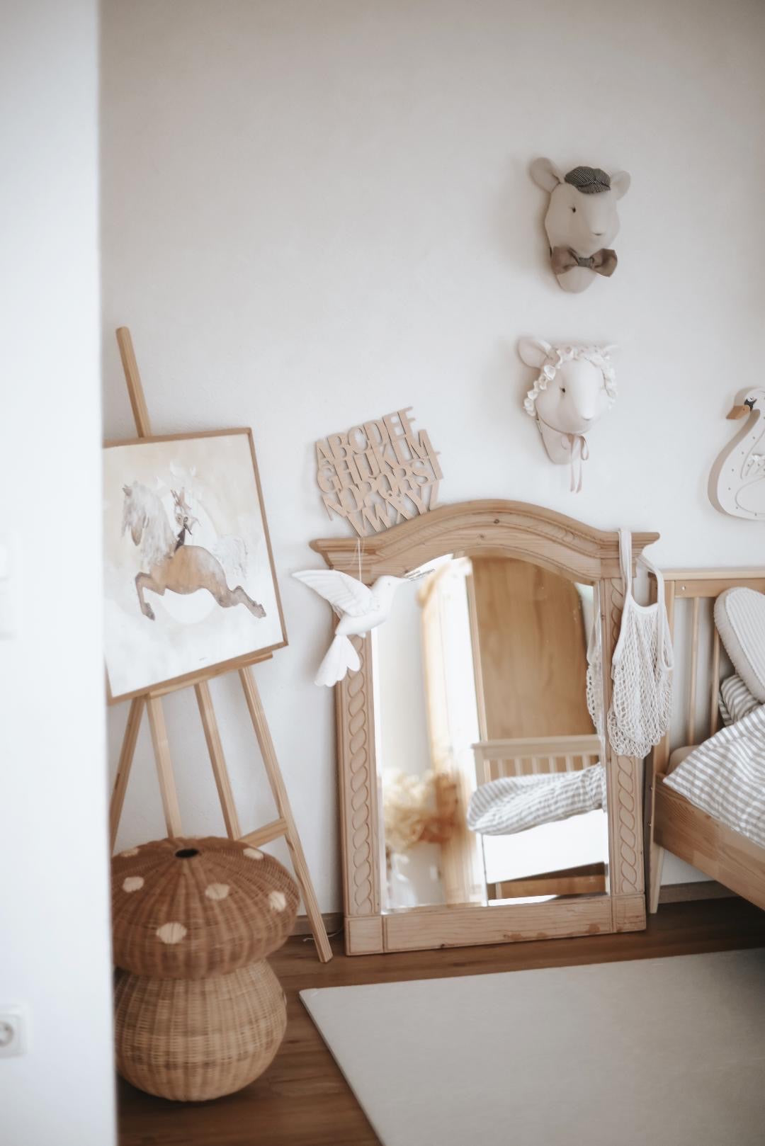 Linen Mouse - Cream Giselle