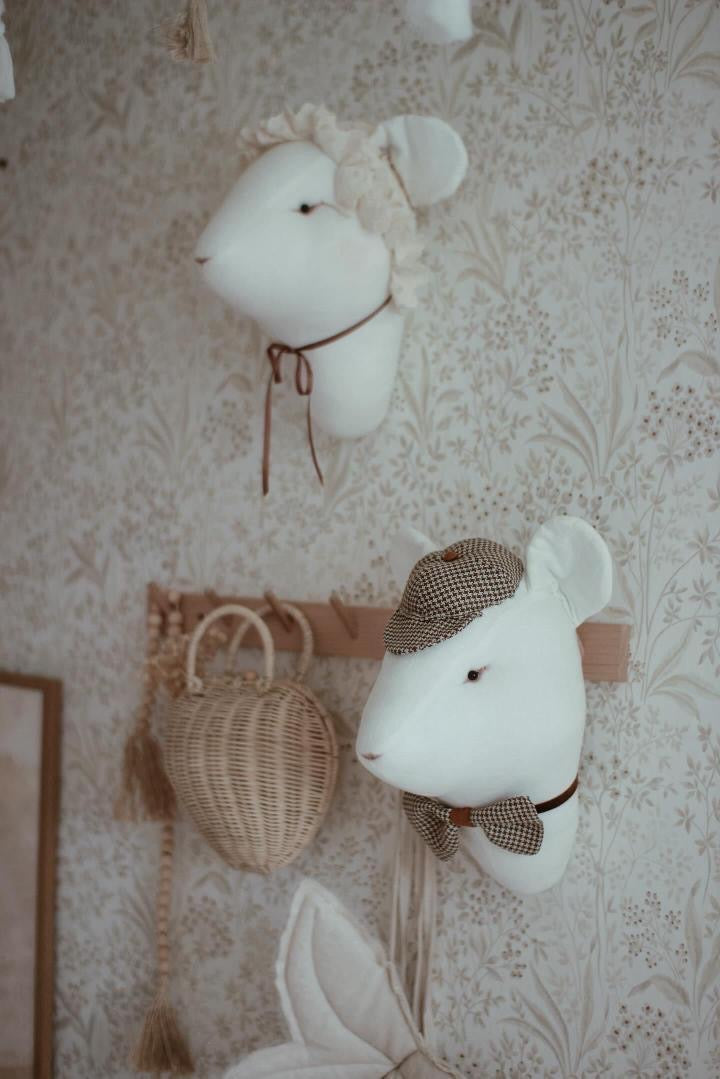 Linen Mouse - Cream Giselle