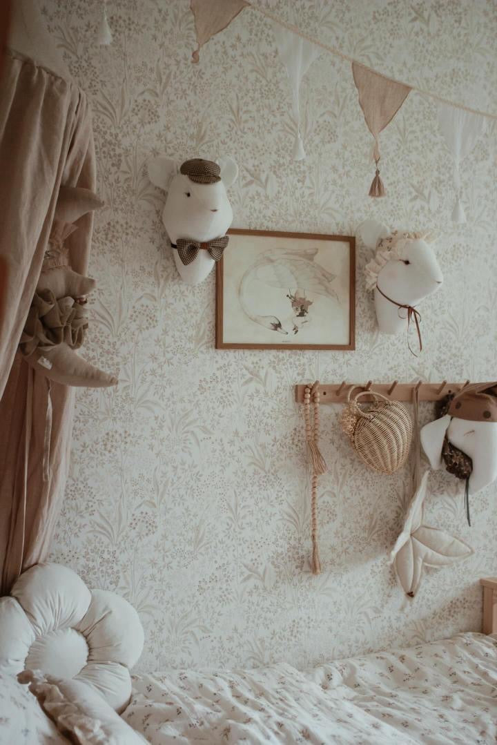 Linen Mouse - Cream Giselle