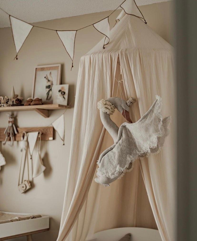 Linen Swan - Beige