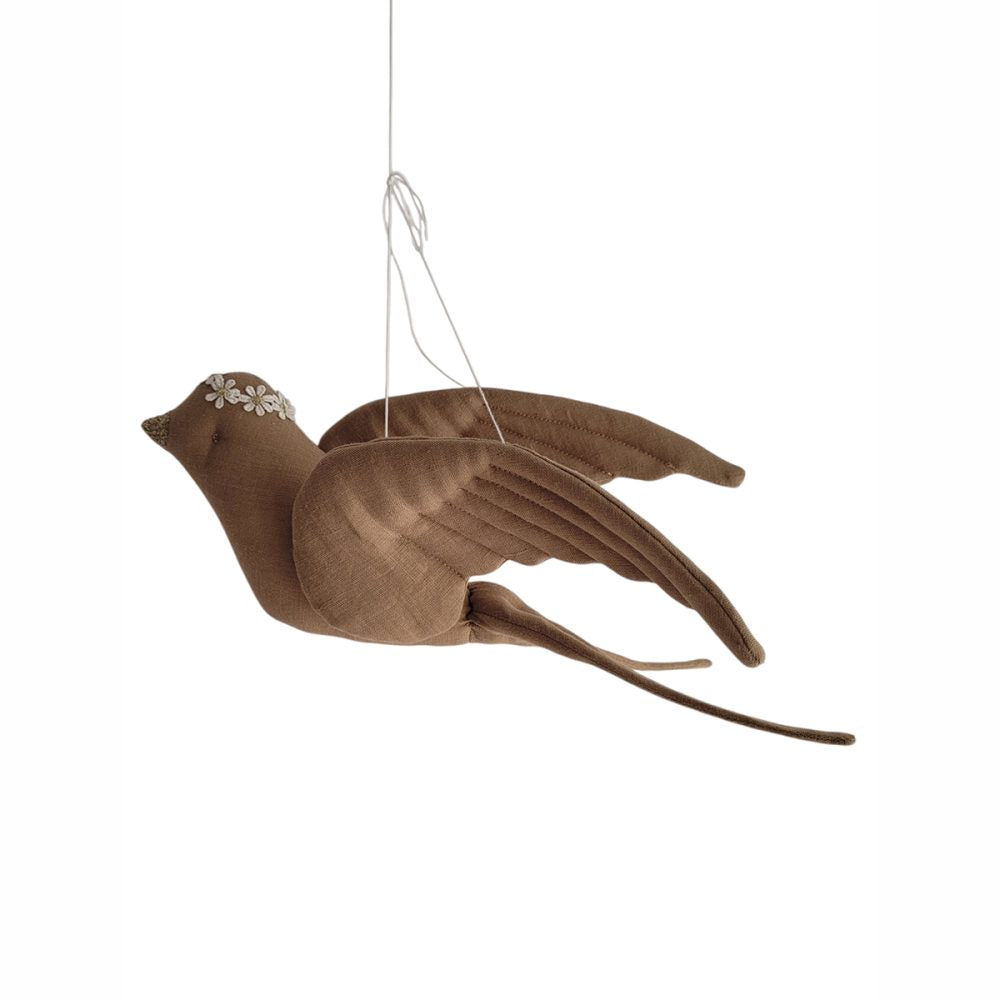 PRE-ORDER | Linen Swallow Hanging Decor | Nursery & Kids Room