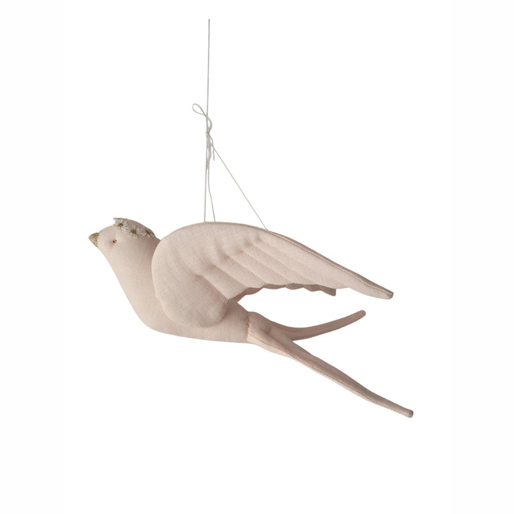 PRE-ORDER | Linen Swallow Hanging Decor | Nursery & Kids Room