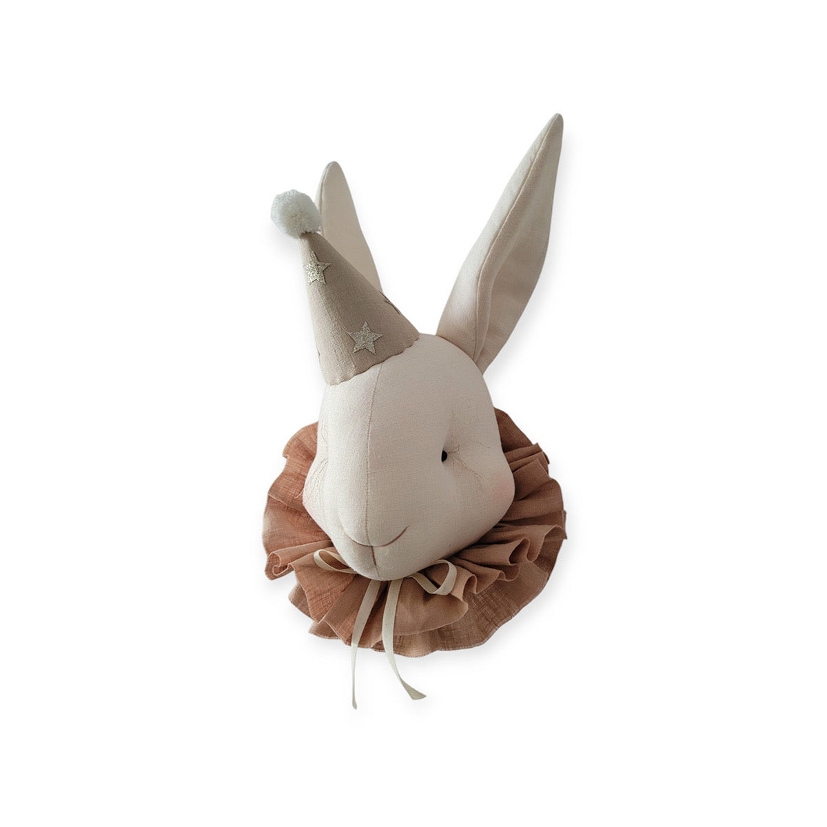Linen Rabbit Wall Hanging - Star Cap